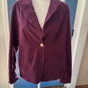 IMAN Denim Blazer